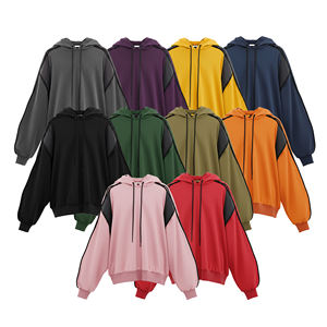 Personnalisé à la mode élégant épaules tombantes sweats à capuche pour hommes vêtements décontractés personnalisés solide plaine vente entière à capuche hommes - Product Image 2