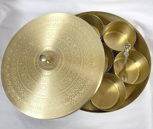 กล่องเครื่องเทศทองเหลือง7ช่องกล่องเครื่องเทศ - Product Image 4