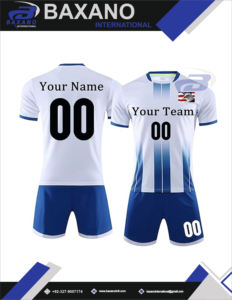 Maillot de football d'équipe personnalisé avec nom et numéro, 100 % polyester, imprimé par sublimation - Product Image 4
