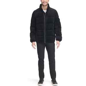 Men's New Design Winter Puffer Jacket Durable Canvas <b>Bubble</b> <b>Coat</b> Breathable Sustainable Reversible Wholesale Hot Sale Shiny - Product Image 2