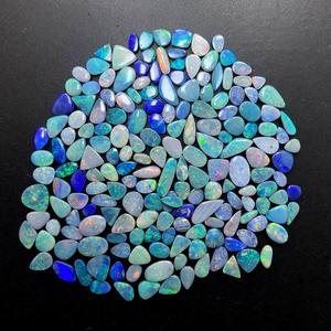 โอปอลออสเตรเลียแบบดับเบิ้ลต์ ทรงคาโบชอง หลายสีธรรมชาติ สำหรับทำเครื่องประดับ อัญมณ์หลวม มีทุกขนาด - Product Image 3