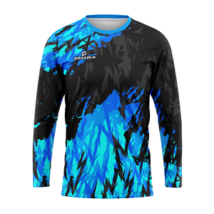 Jersey de Motocross Personalizado con Estampado Digital para Hombre, Transpirable, Resistente al Viento, con Paneles Laterales Elásticos en Cuatro Direcciones - Product Image 2