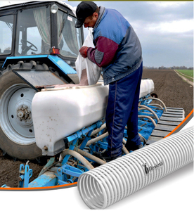 Manguera de PVC Flexible y Duradera de Alta Calidad para Maquinaria Agrícola, Sembradoras, Tubos de Plástico de Alta Presión, Marca Flexima, 3/4\", 12\" - Product Image 2