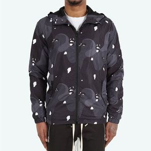 Chaqueta cortavientos impermeable para hombre de nueva moda personalizada de calidad superior con chaqueta cortavientos informal de manga larga para hombre - Product Image 1