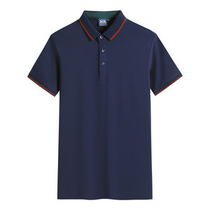 T-shirt unisexe personnalisé élégant à manches courtes en fibre de bambou douce, respirante, infroissable, séchage rapide, imprimé, bouton classique - Product Image 6