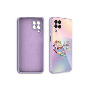 Étui en silicone de luxe à motif époxy pour Samsung Galaxy M33, coque souple en TPU rigide avec protection de l'appareil photo, élégant style INS pour 11Pro Plus - Product Image 3