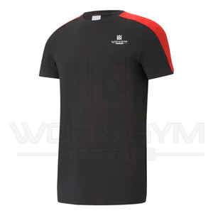 Camisetas Lisas de Manga Corta con Logotipo Personalizado, Colores Sólidos, para Hombre, Secado Rápido, Estilo Casual, Últimas Tendencias - Product Image 3