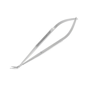 Micro Ciseaux Angle 45 Lame 15mm Sonde Pointue 165mm Ciseaux Chirurgicaux En Acier Inoxydable De Haute Qualité - Product Image 6