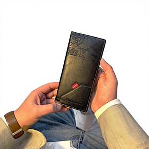 กระเป๋าสตางค์หนังสังเคราะห์สำหรับผู้ชาย ดีไซน์พรีเมียม ทนทาน บางเฉียบ พับได้ ใส่บัตรได้ จัดระเบียบเงินสดอย่างมีสไตล์ ทันสมัย - Product Image 4