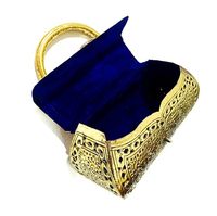 Prix de gros : Pochette en laiton gaufré pour une texture unique, idéale pour les fêtes d'anniversaire, par HAND MADE CRAFT