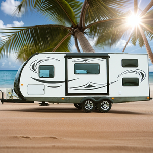 Remolque Camper móvil ligero de alta calidad mejor viaje al aire libre RV diseño Mini 4 Sleep precio de fábrica duradero al por mayor - Product Image 6