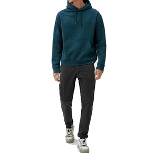 Custom Kangaroo Pocket <b>Hoodie</b> for <b>Men</b> and Unisex High Quality 100% Cotton New Winter Plain Dyed Design in Different Colors - Product Image 2