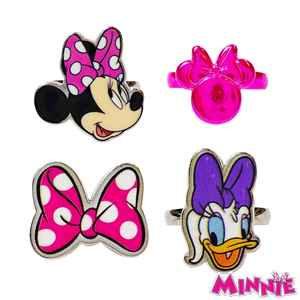 แหวนปรับขนาดได้ลายมิกกี้มินนี่เมาส์ 150 ชิ้น ขายส่งยกกล่อง จัดส่งฟรี คอลเลคชั่นลิขสิทธิ์แท้จาก HER - Product Image 1