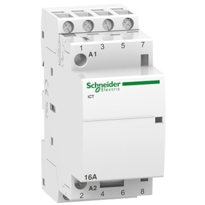Contattore SCHNEIDER ELECTRIC ICT 16A 4NO 220-240V 50Hz A9C22814 - Product Image 1