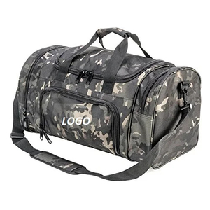 New Design Custom Camo Printed <b>Weekender</b> Duffel <b>Bag</b> with Polyester Lining Durable & Portable for <b>Travel</b> Sports Gym - Product Image 6
