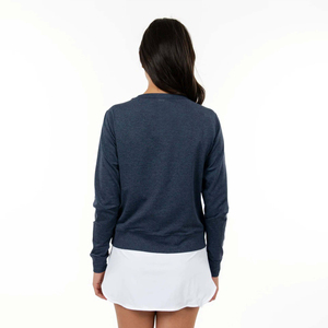 Vente en gros Sweat-shirt à col rond pour femmes Dernière arrivée Sweat-shirt teint uni pour femmes de différentes tailles Sweatshirts respirants pour femmes - Product Image 2