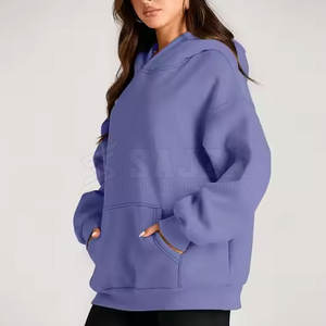 Dernier modèle de sweats à capuche de haute qualité et taille personnalisée pour femmes sweats à capuche respirants pour femmes fabriqués au Pakistan - Product Image 2