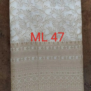 Impresionante Sari de nailon ligero suave y elegante para adultos para ocasiones de fiesta - Product Image 6