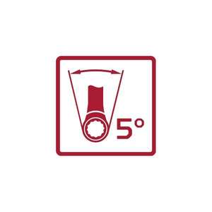 ชุดประแจวงล้อแบบยืดหยุ่น Gedore Metric (5 ชิ้น) ประแจคุณภาพสูงสำหรับมืออาชีพ - Product Image 4