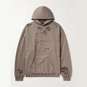 Hoodies Homme Oversize Effet Délavé et Usé, Style Vintage et Tendance – Nouveauté Très Demandée - Product Image 1