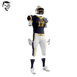 Uniformes de fútbol americano para adultos Unisex personalizados de alta calidad ropa de equipo transpirable de sublimación completa con tallas grandes y mangas cortas - Product Image 4