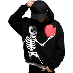 Sweat à capuche imprimé bouffant personnalisé pour hommes motif solide 100% coton saison d'hiver survêtement fabriqué fabrication de vêtements sur mesure - Product Image 3