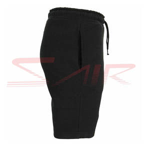 Wholesale Customized Men's High Street Style Jogger Shorts Breathable Cotton Canvas Knitted Weave <b>Drawstring</b> Closure Custom Logo - Product Image 3