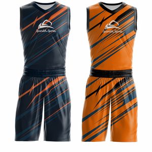 Service OEM personnalisé sur mesure de haute qualité maillot de basket-ball respirant réversible ensembles de basket-ball uniformes d'équipe - Product Image 1