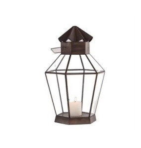 Haute qualité lampe personnalisée lanterne maison décorative à la main en gros fantaisie indien métal fer filaire lanterne - Product Image 5