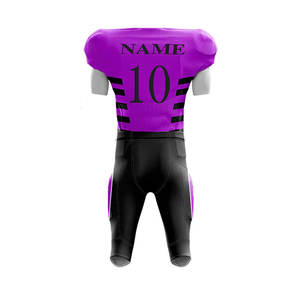 Uniforme de football américain personnalisé de qualité unique en gros/uniforme de football américain en polyester de l'équipe 100% - Product Image 3