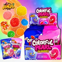 Chinese snoepfabrikant verkoopt groothandel in doosjes fruitgelei met 50% vruchtensap, halal snacks.