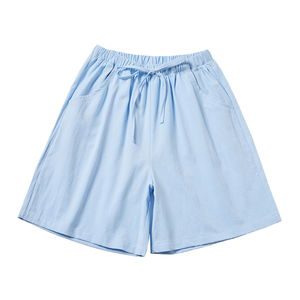 Shorts de sport décontractés pour femmes, en spandex, pour la remise en forme, l'entraînement, le yoga, la course à pied, respirants, avec cordon de serrage, séchage rapide - Product Image 1