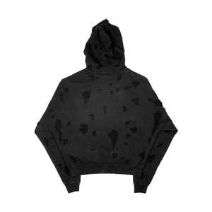 Service OEM, vente en gros de sweats à capuche pour hommes, lavage à l'acide, basiques, coton mélangé, dernier design, fabriqué au Pakistan, sweats à capuche lavés à l'acide - Product Image 2