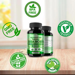 Capsules de mousse de mer irlandaise avec racine de bardane et gélules pour le soutien immunitaire de la thyroïde Confort musculaire et articulaire - Product Image 2