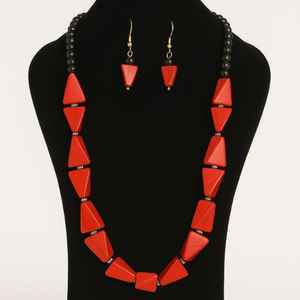 Handmade 8mm Pearl Beaded <b>Crystal</b> Choker Necklace with Glass & Resin Natural Stone <b>Crafts</b> Jewelry by MS Handicraft - Product Image 5