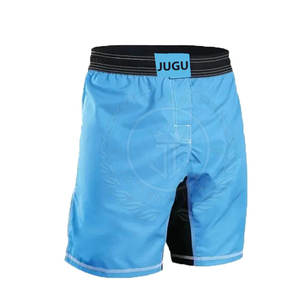 Pantalones Cortos de MMA para Hombre de Secado Rápido y Transpirables de Alta Calidad con Logotipo Frontal, Diseño Personalizado de Spandex/Poliéster, Más Vendidos - Product Image 2