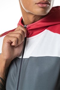 350gsm Logo personnalisé hommes lavage à l'acide en détresse patchs sweats à capuche impression par transfert de chaleur surdimensionné Boxy sweat à capuche zippé pour unisexe - Product Image 6