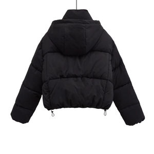 เสื้อแจ็คเก็ตผู้ชายผ้าแคนวาสแบบสบายๆ สำหรับฤดูหนาว  คอจีน มีฮู้ด บุผ้าฝ้ายอุ่น - Product Image 2