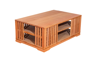 Classic Ash Wood Eco-Friendly Durable Multifunctional Living Room Coffee <b>Table</b> with <b>Decorative</b> Feature - Product Image 3