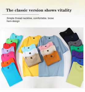 Camiseta Personalizada 2025, 100% Algodón, Cuello Redondo, Estilo Ringer, Alta Calidad, Gruesa, Lisa, Impresión Serigráfica, Camisetas para Hombre - Product Image 3