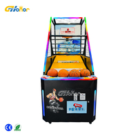 Basket-ball tir jeu d'arcade rebondissant machine de lancement jeux à pièces vidéo sport arcade tir machine basket-ball