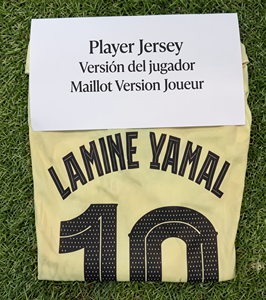 Camiseta de Fútbol Yamal Barca Número 10, Camiseta Herencia Barca, Temporada 25/26, Ropa Deportiva - Product Image 1