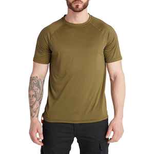 2025 T-shirts à col rond pour hommes de nouvelle conception décontracté 100% coton et fibre de bambou directement du Pakistan - Product Image 3