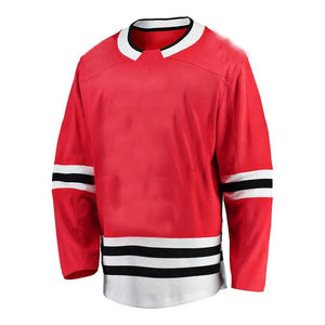 Uniforme de Hockey sobre Hielo Profesional de Poliéster, Jersey de Hockey sobre Hielo para Adultos con Sublimación, Servicio OEM Personalizado Antibacteriano para Hombre - Product Image 3