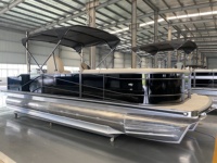 Siège de capitaine en aluminium soudé de 25 pieds pour bateau ponton, siège de commandement avec bac pour yacht et bateau de sport - Vente en gros - Fabricant