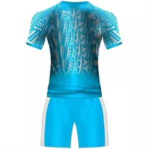 Diseño profesional Hombres Rugby Jersey Personalizado Nuevo estilo Sublimación completa Poliéster Deportes Uniforme Conjuntos - Product Image 1