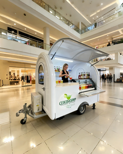 Remorque alimentaire personnalisée Hanyi avec évier, remorque alimentaire mobile pour la vente de nourriture de rue - Product Image 1