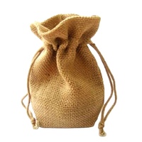 Sacs cadeaux en jute avec cordon de serrage |   Pochette en toile de jute écologique réutilisable pour bijoux, cadeaux de fête, artisanat, rangement, sac cadeau de mariage