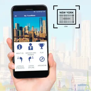 Grosir terbaru hadiah perusahaan New York untuk karyawan kode Digital untuk aplikasi perjalanan untuk transportasi turis