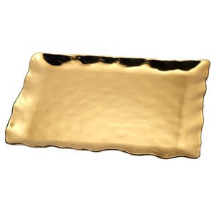 Lot de 2 plateaux de service en bois de mangue au design de luxe pour la cuisine et les bars à la maison avec les tailles de 13 pouces - Product Image 5